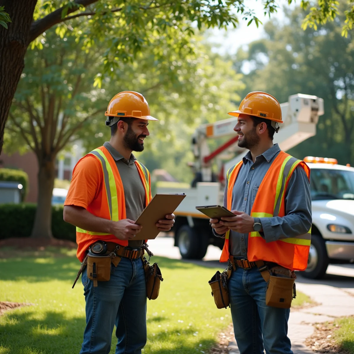 Your Tree Expert arborist ready to help an Atlanta homeowner, GA