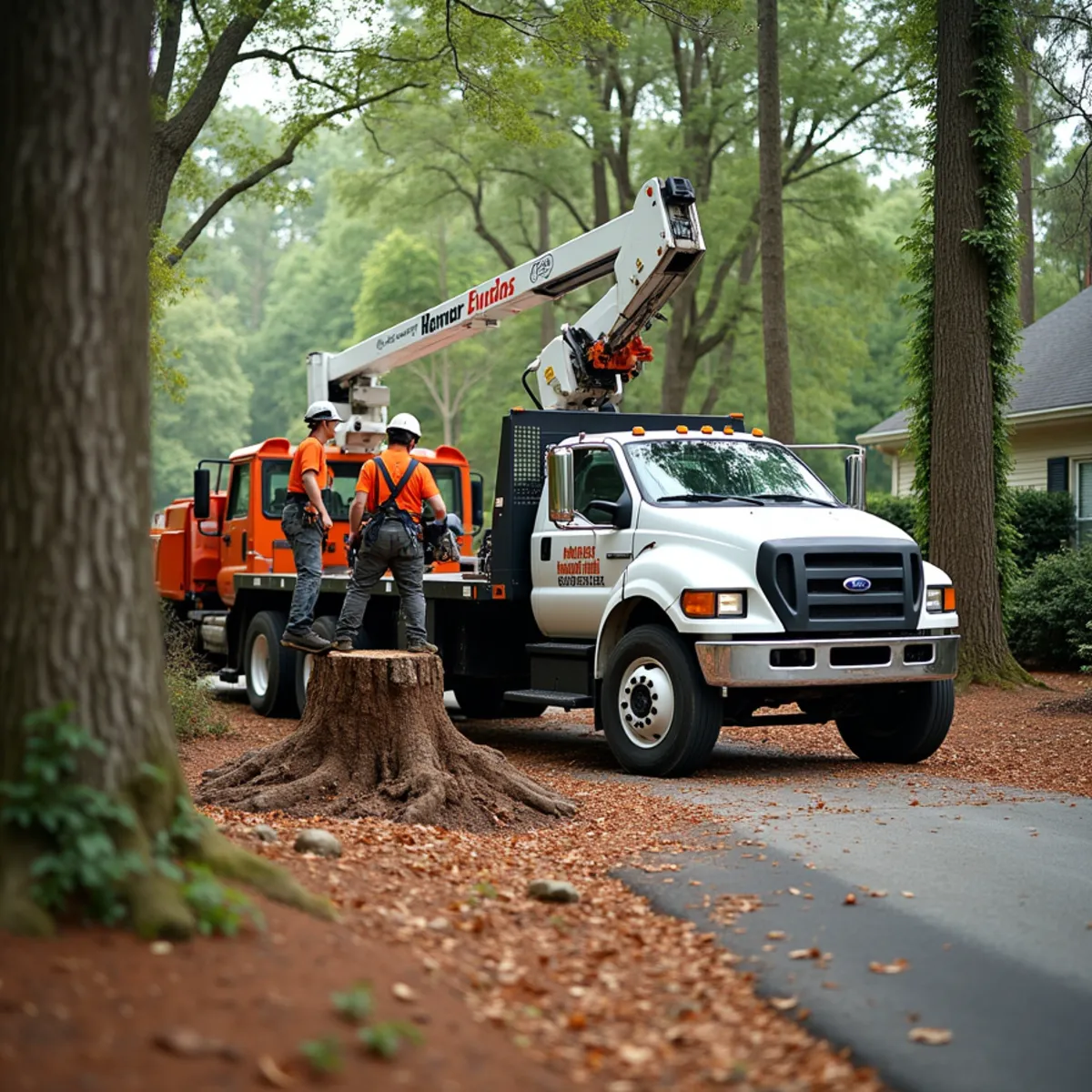 Certified tree service crew working in LaGrange, GA