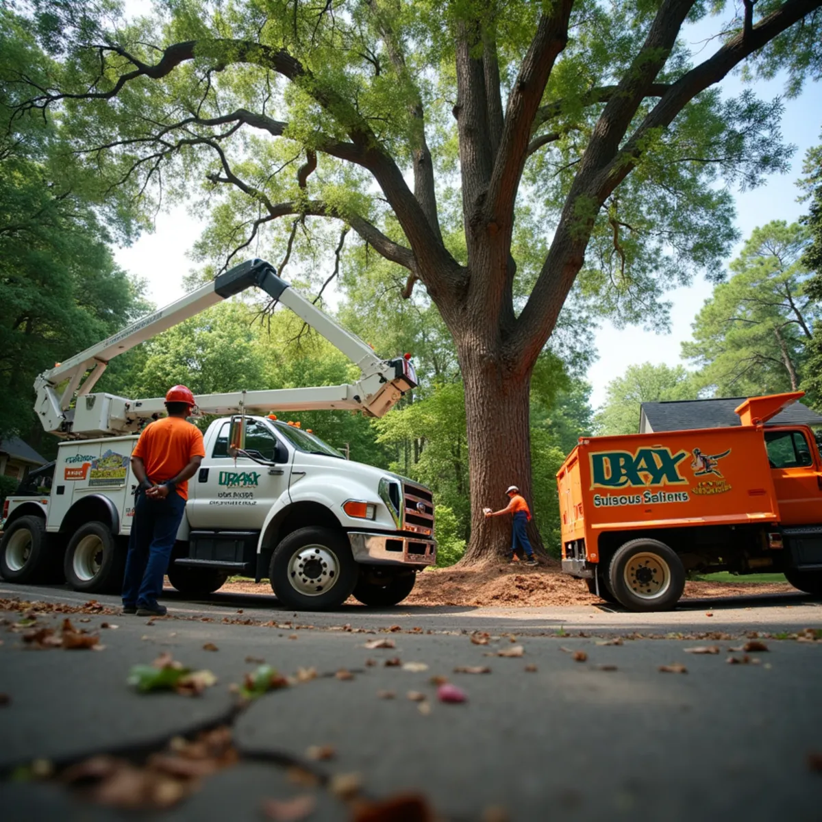 Certified tree service crew working in Lilburn, GA