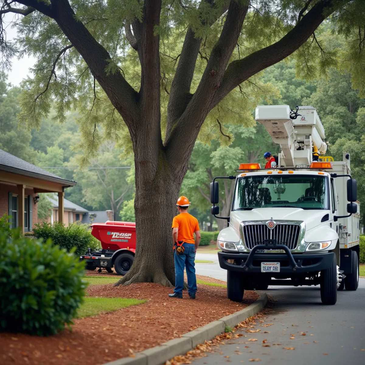 Certified tree service crew working in Valdosta, GA