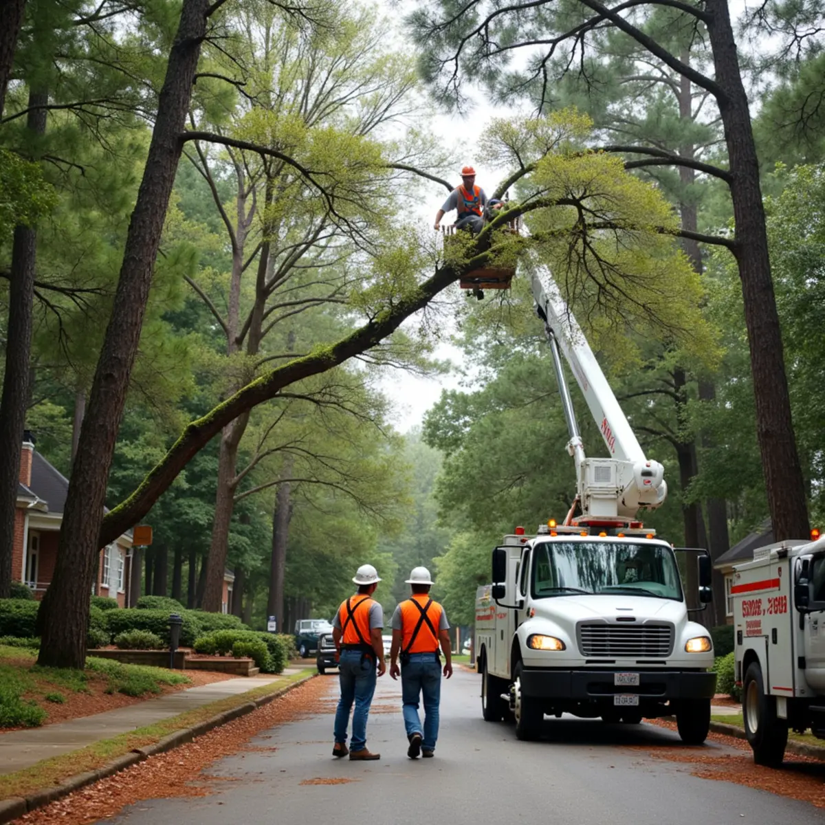 Certified tree service crew working in Villa Rica, GA